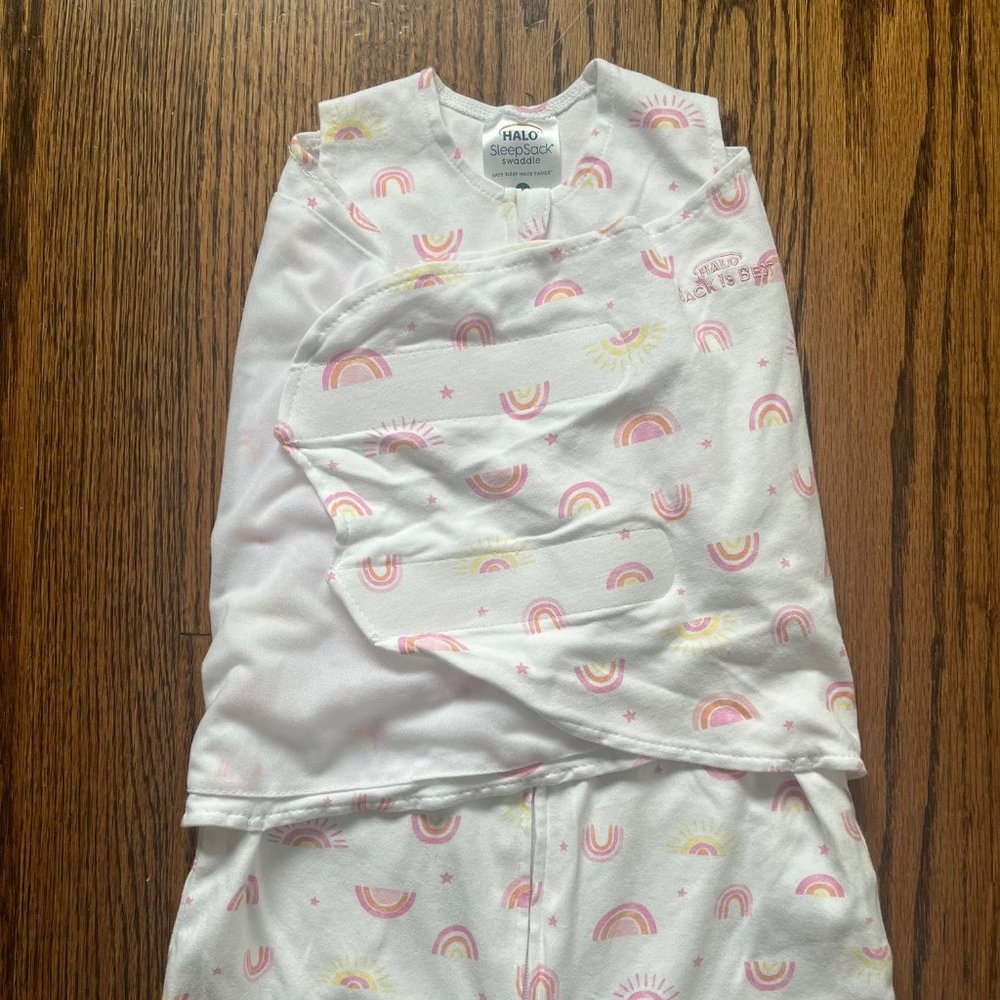 Halo Cotton Swaddle - Size Newborn